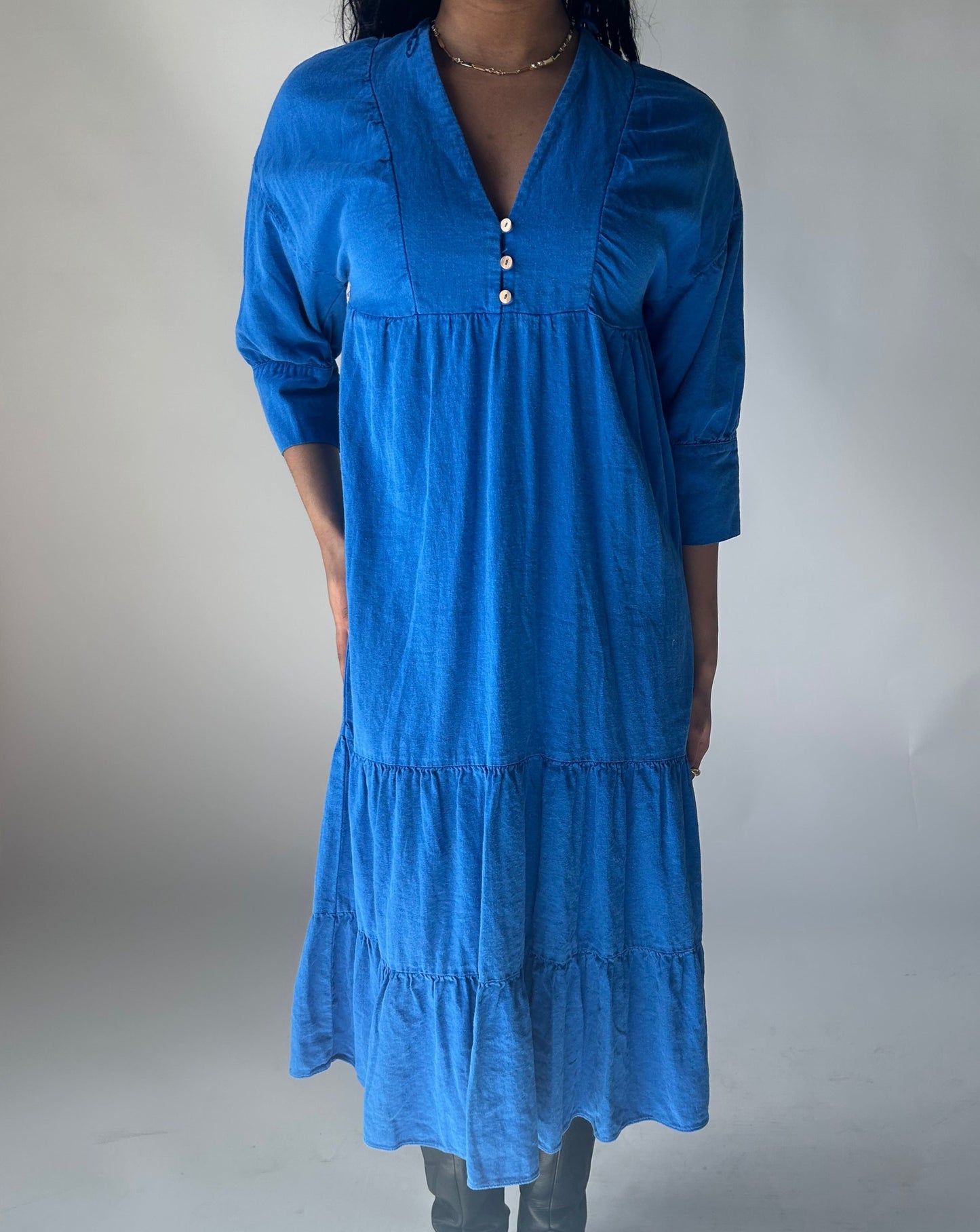 Zara Maxi Dress - Royal Blue
