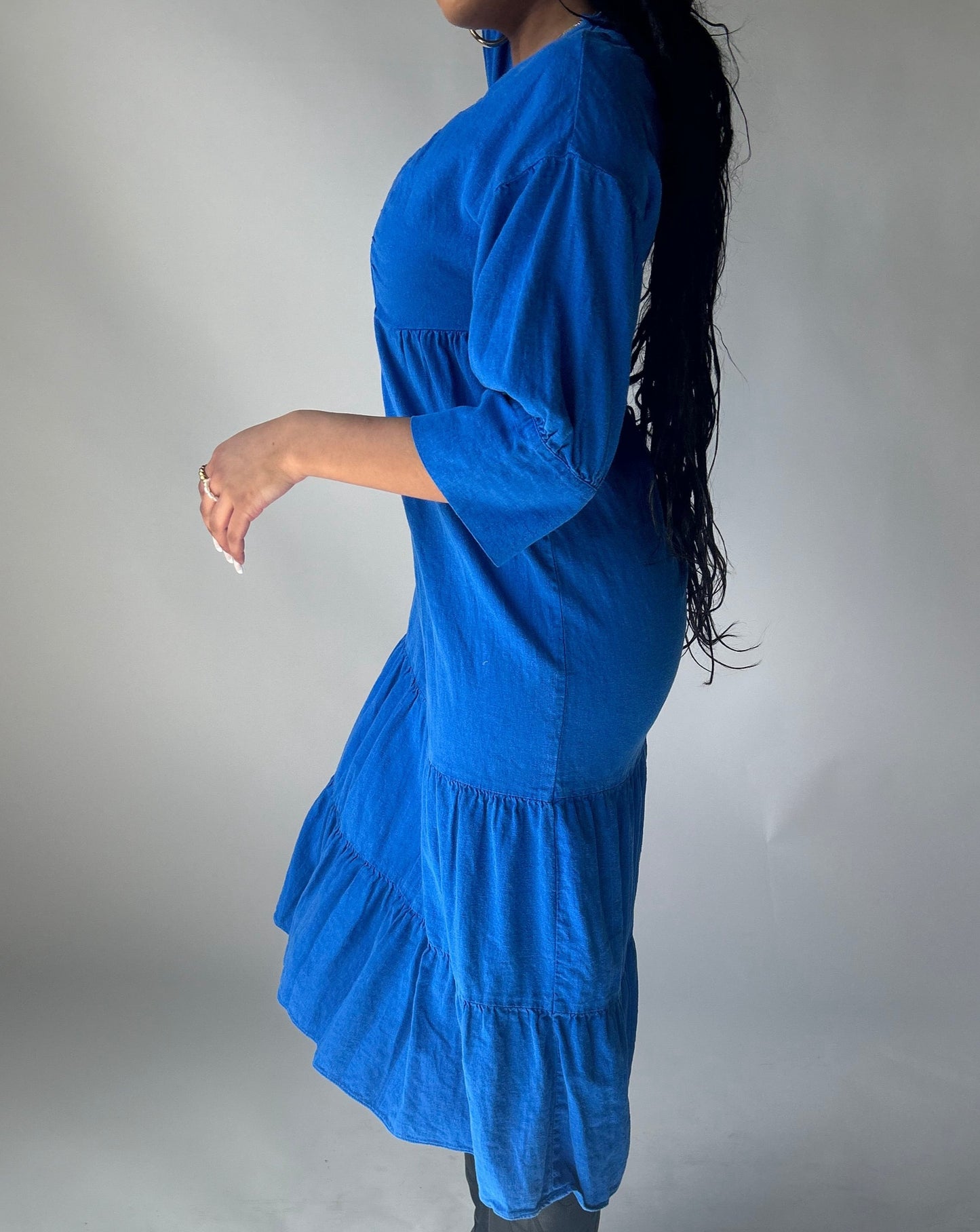 Zara Maxi Dress - Royal Blue