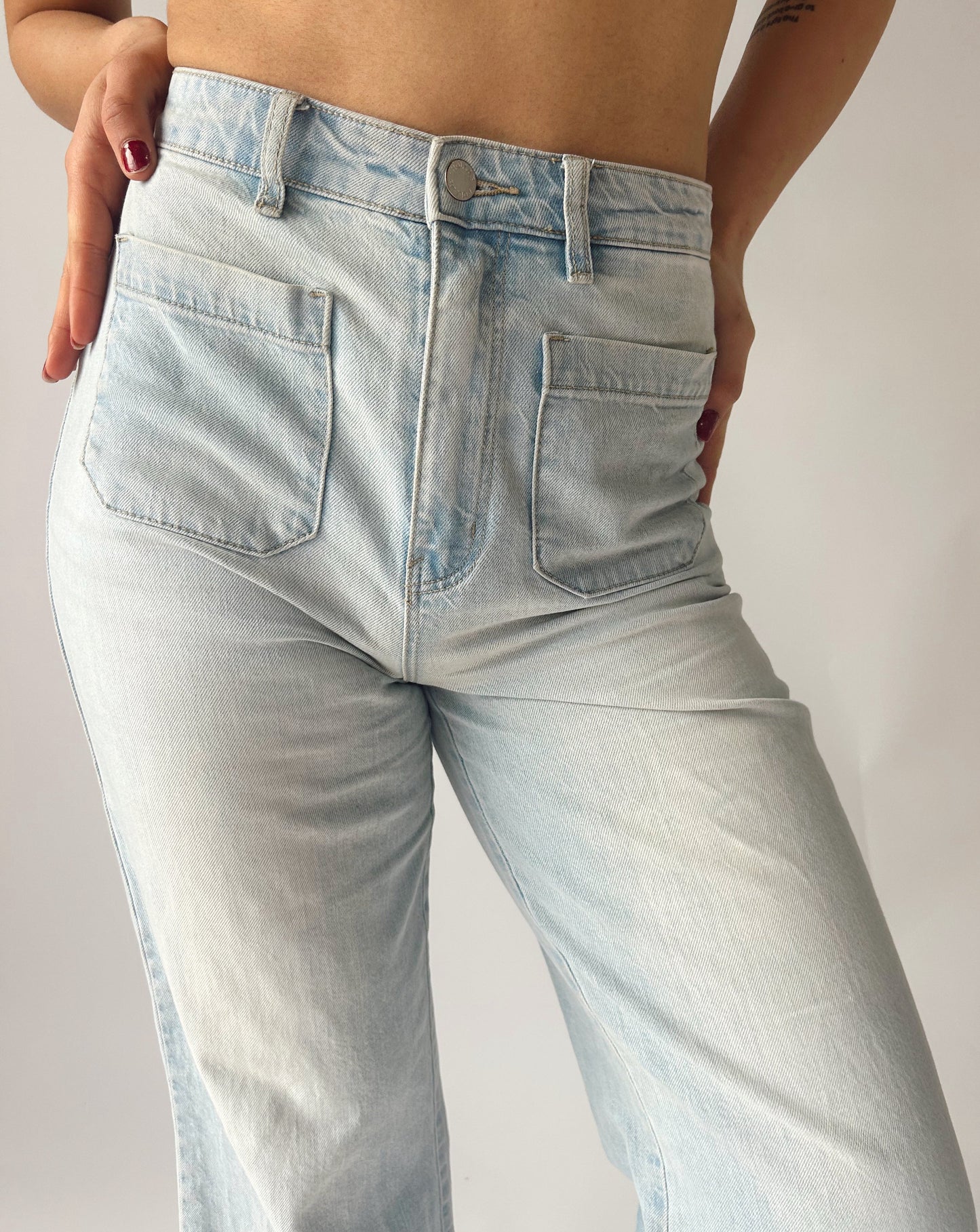 ROLLAS Wide Leg Denim