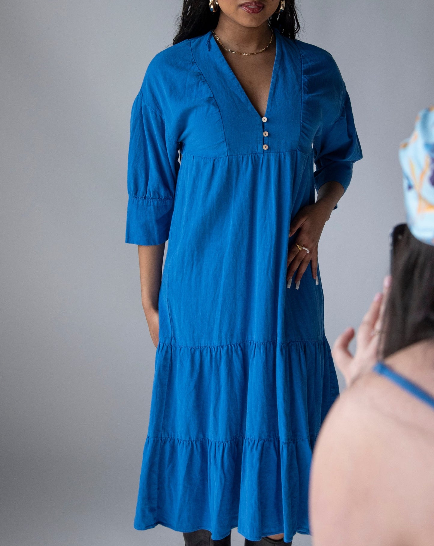 Zara Maxi Dress - Royal Blue