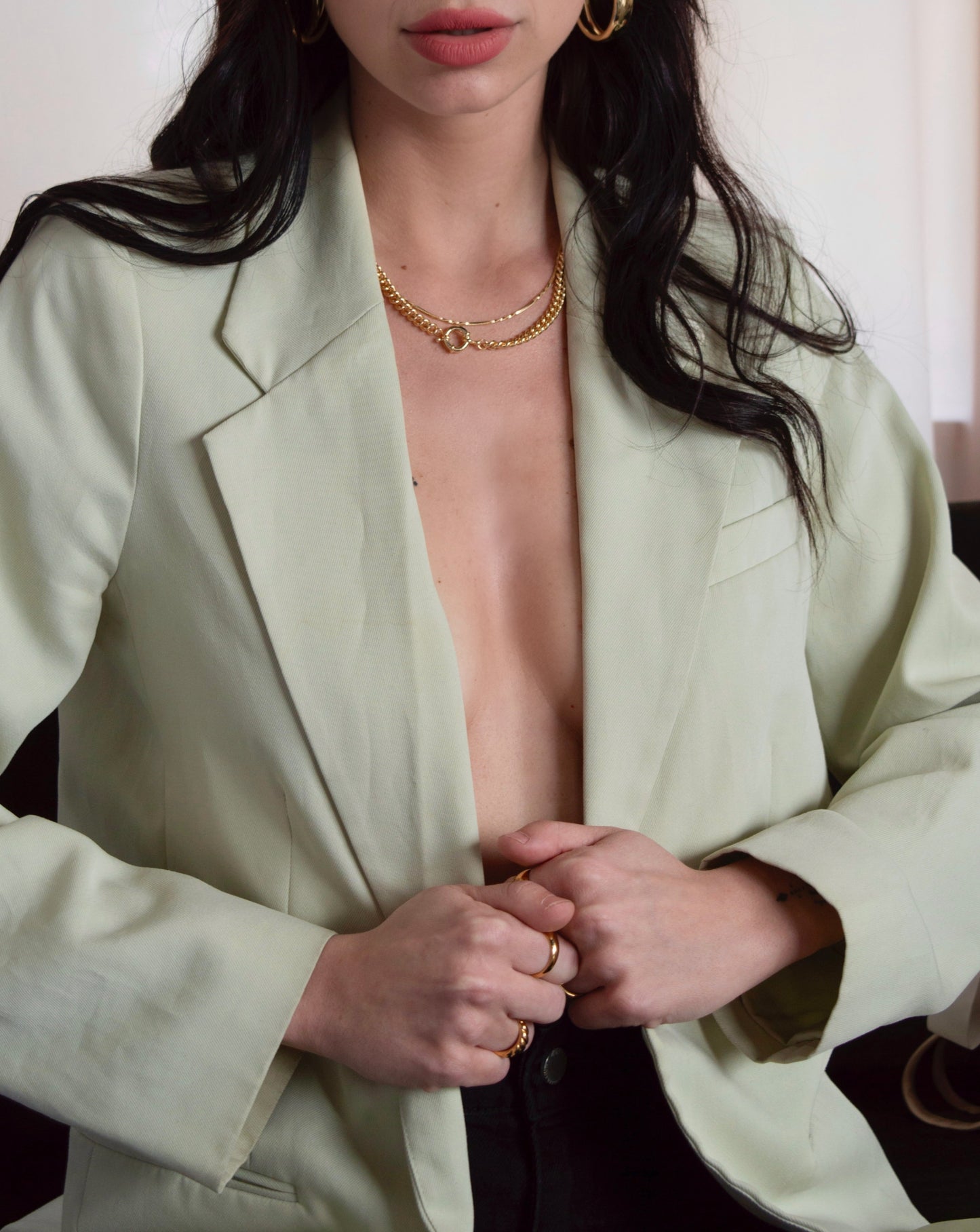 H&M Blazer - Mint