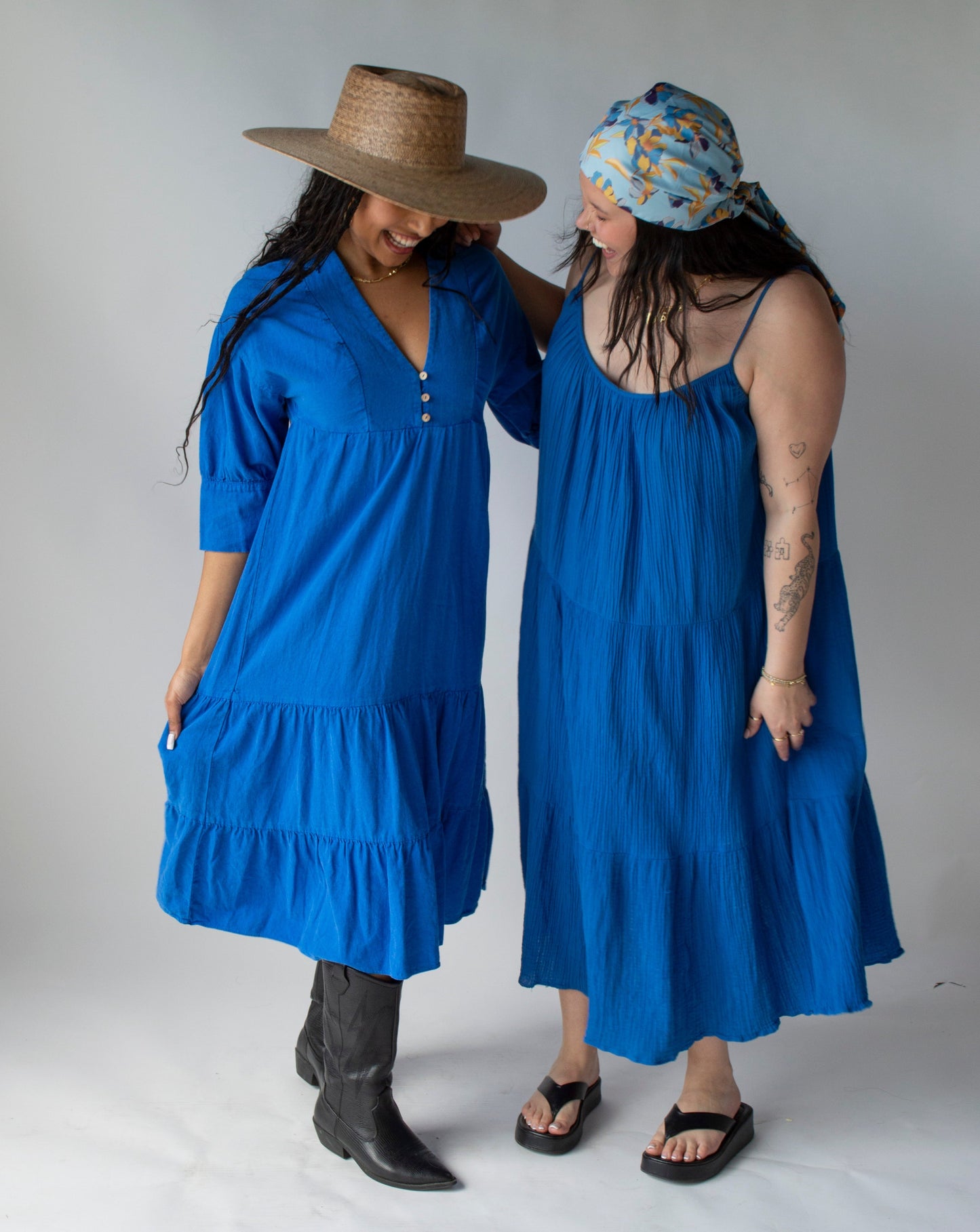 Zara Maxi Dress - Royal Blue