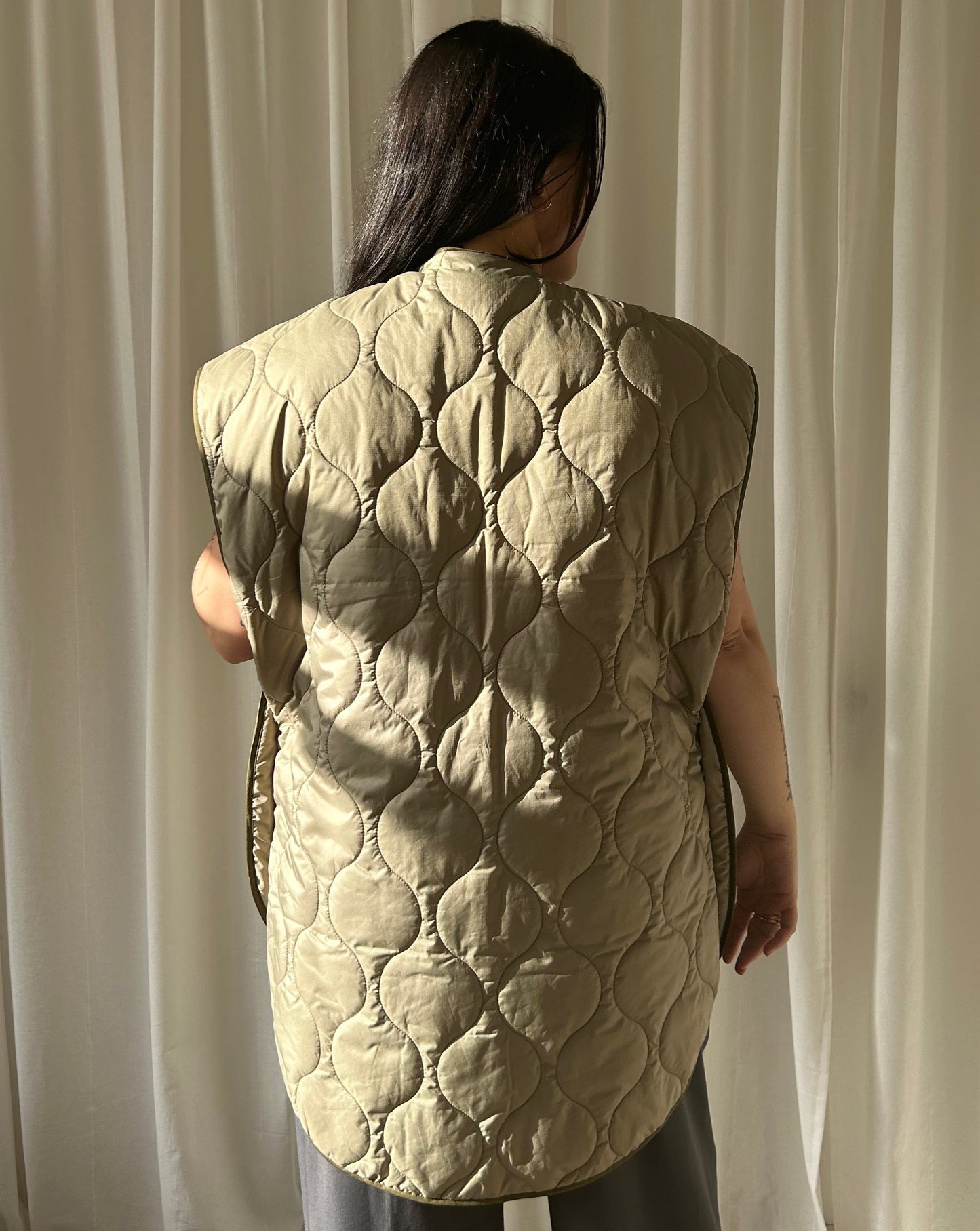 H&M Quilted Vest - Green