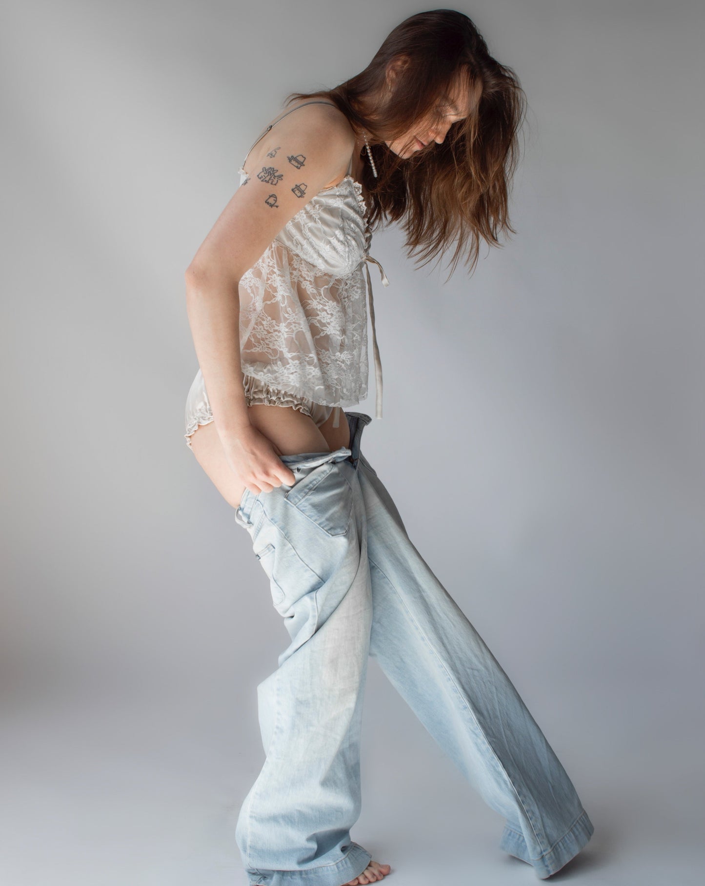 ROLLAS Wide Leg Denim