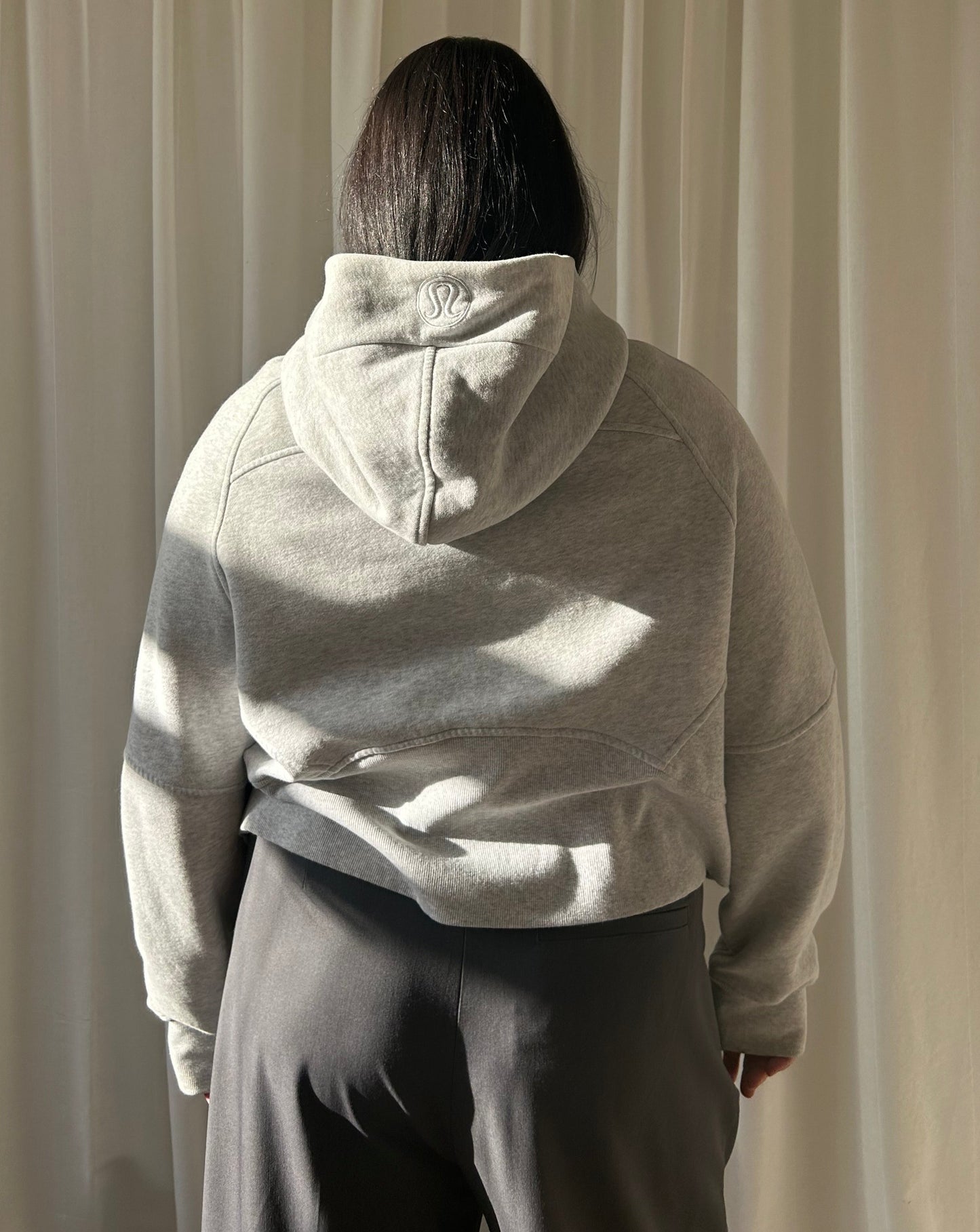 Lululemon Scuba Oversized Zip Hoodie - Grey