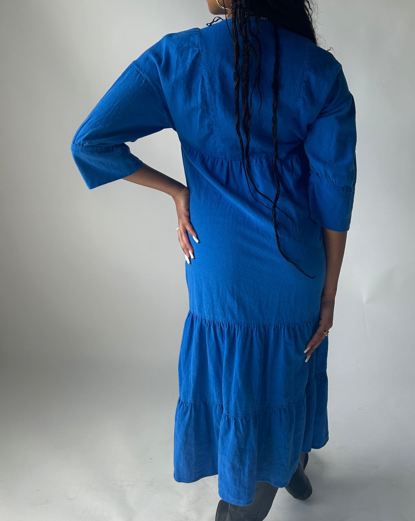 Zara Maxi Dress - Royal Blue