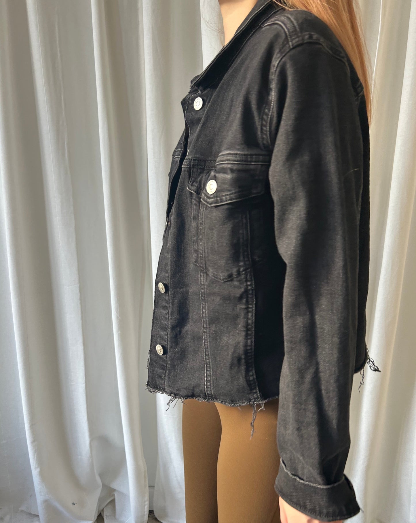 Mavi Jeans Denim Jacket - Black