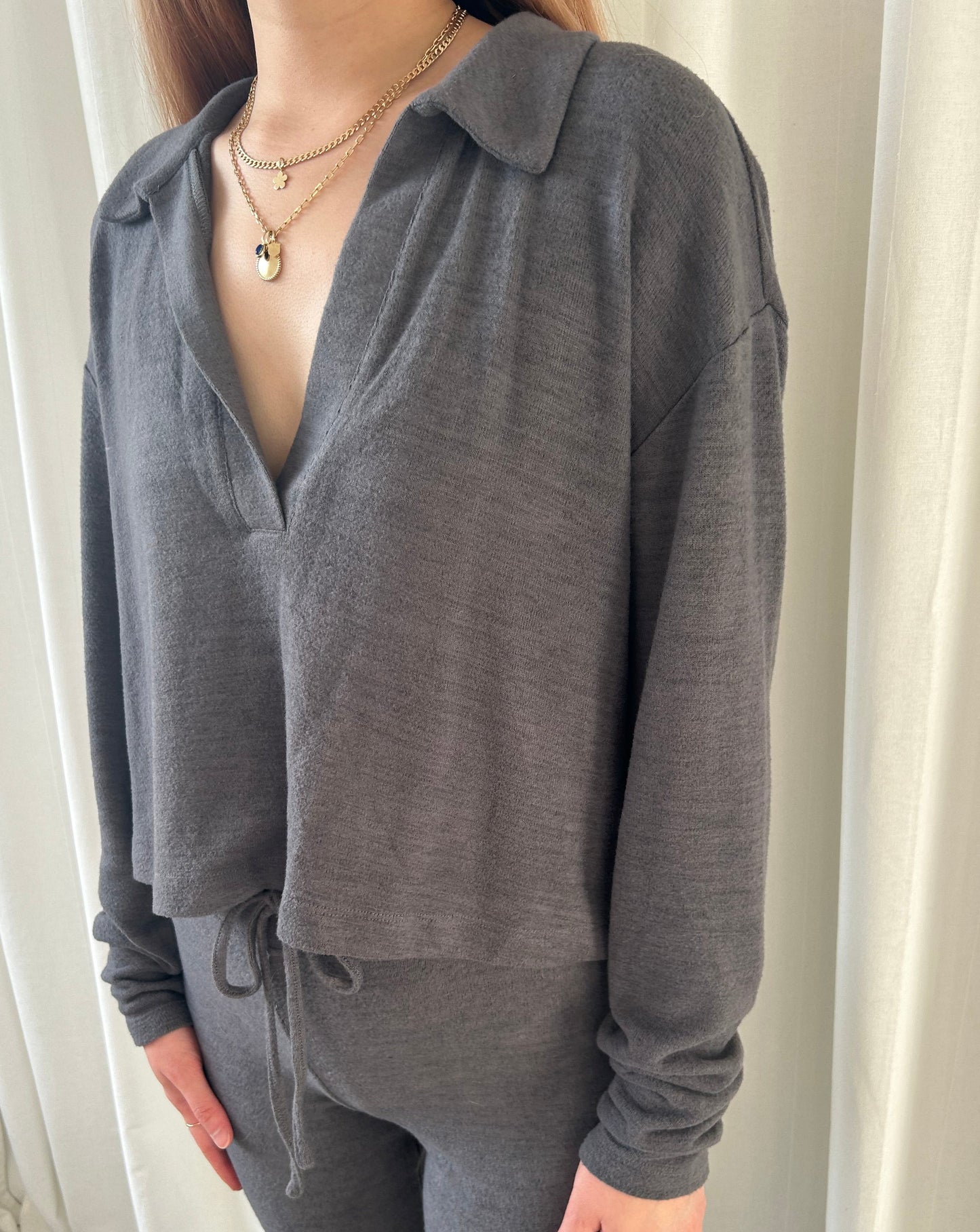 Dynamite Knit Set - Grey