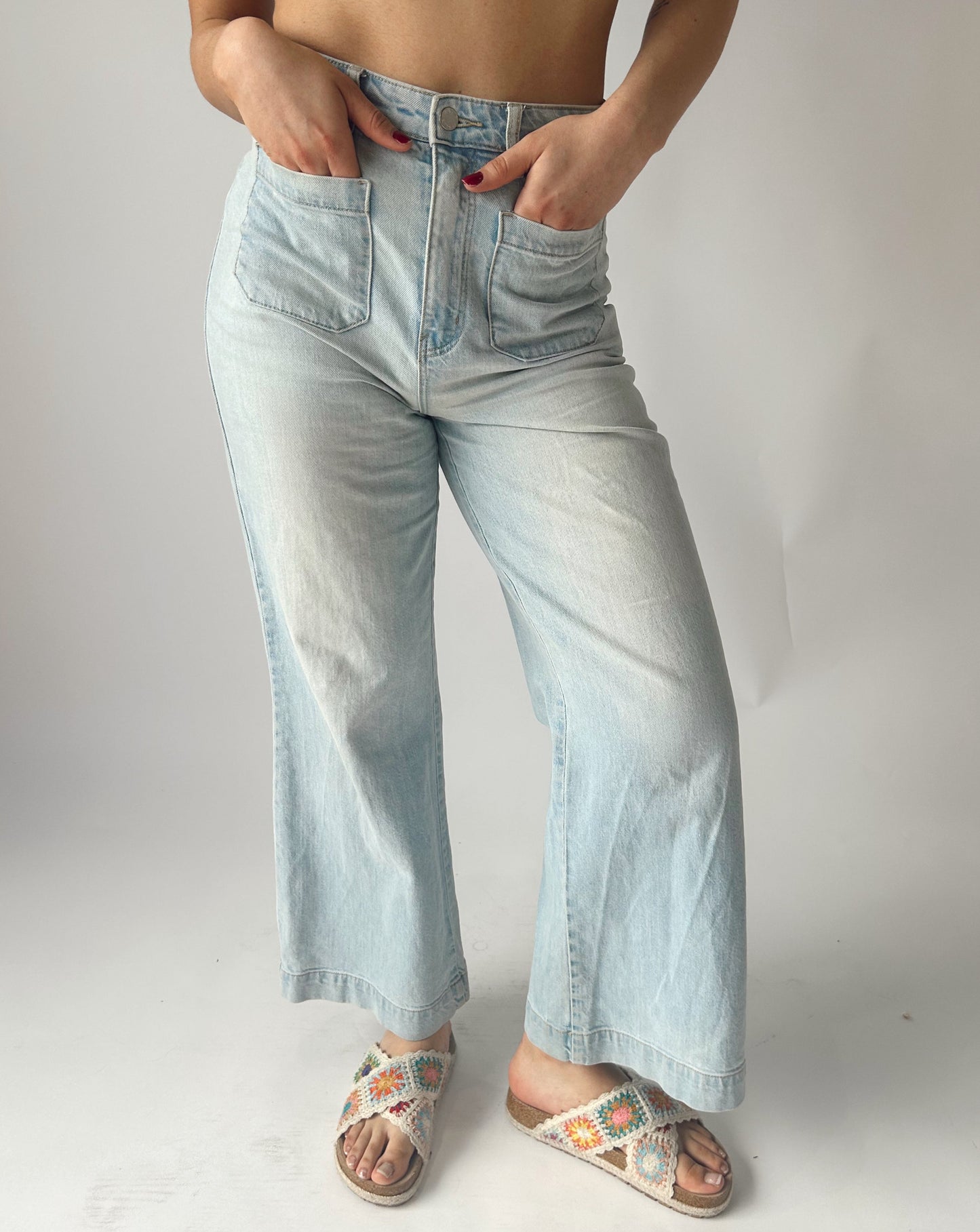 ROLLAS Wide Leg Denim