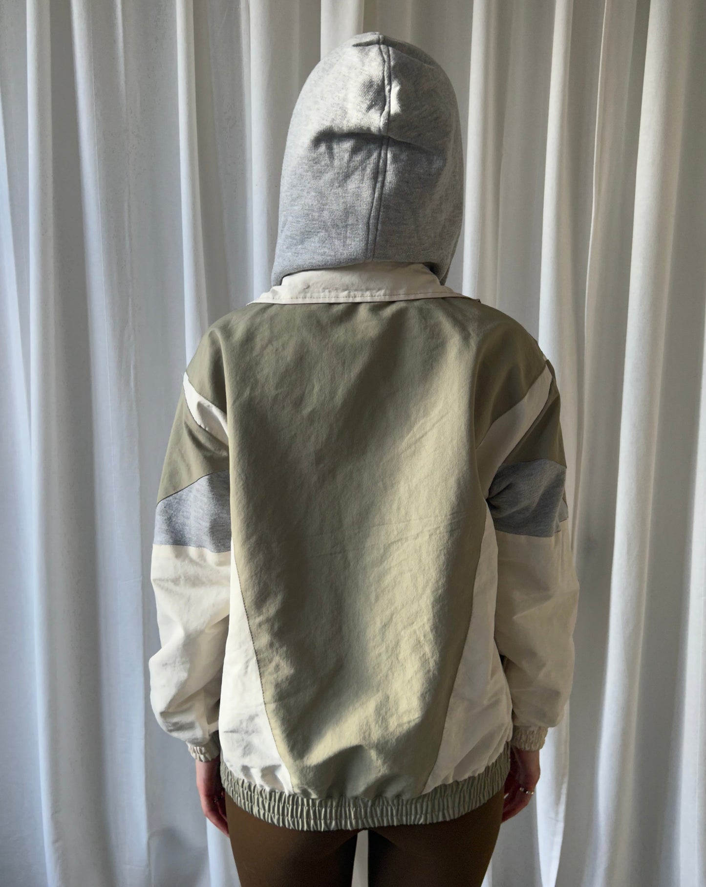 Sport Jacket + Cargo Pants Set - Green/Grey