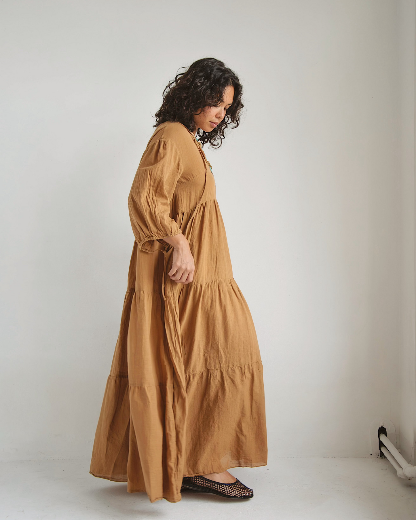 Loup Charmant Dress - Brown