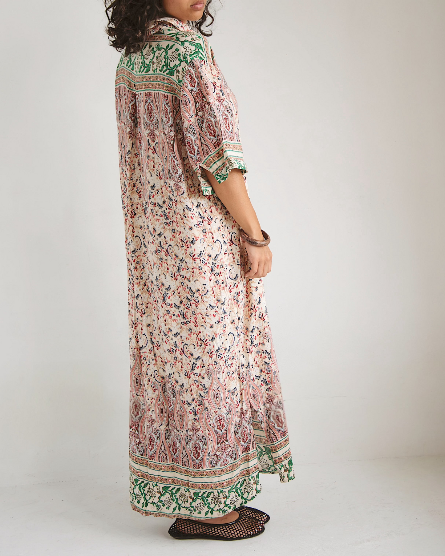 Printed Shirt Dress