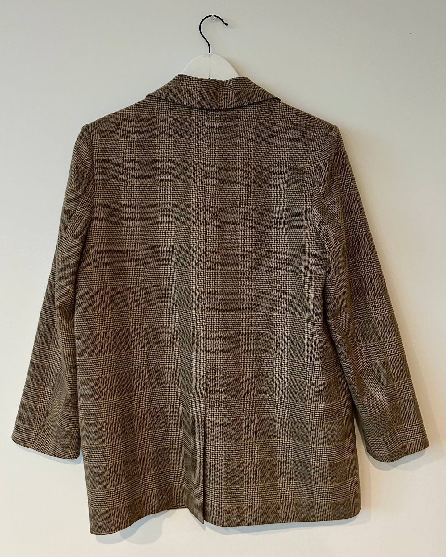 DREAMS Plaid Blazer - Brown