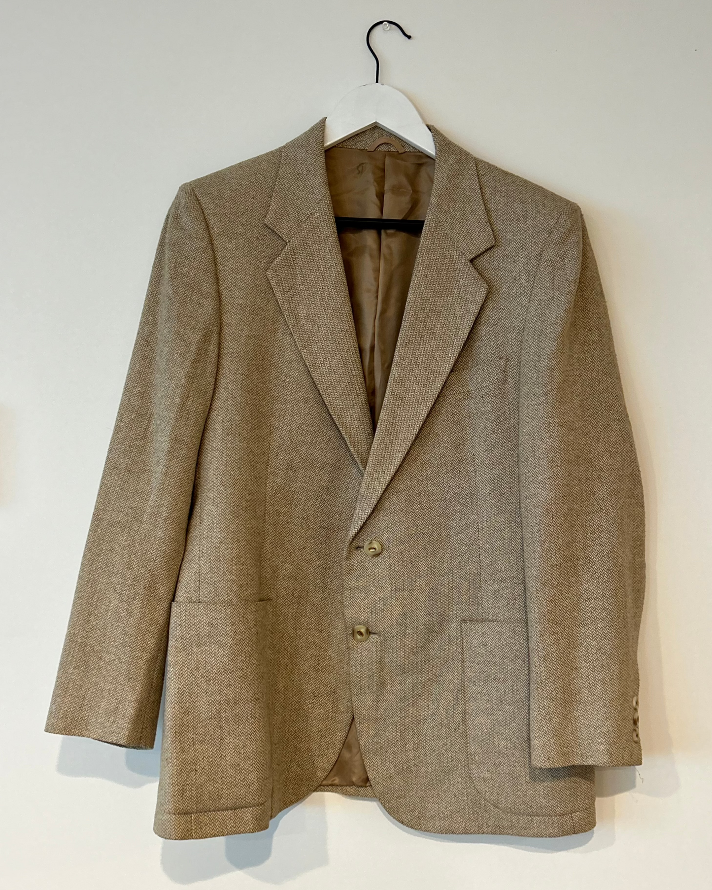 Jean Pierre Tweed Blazer - Brown
