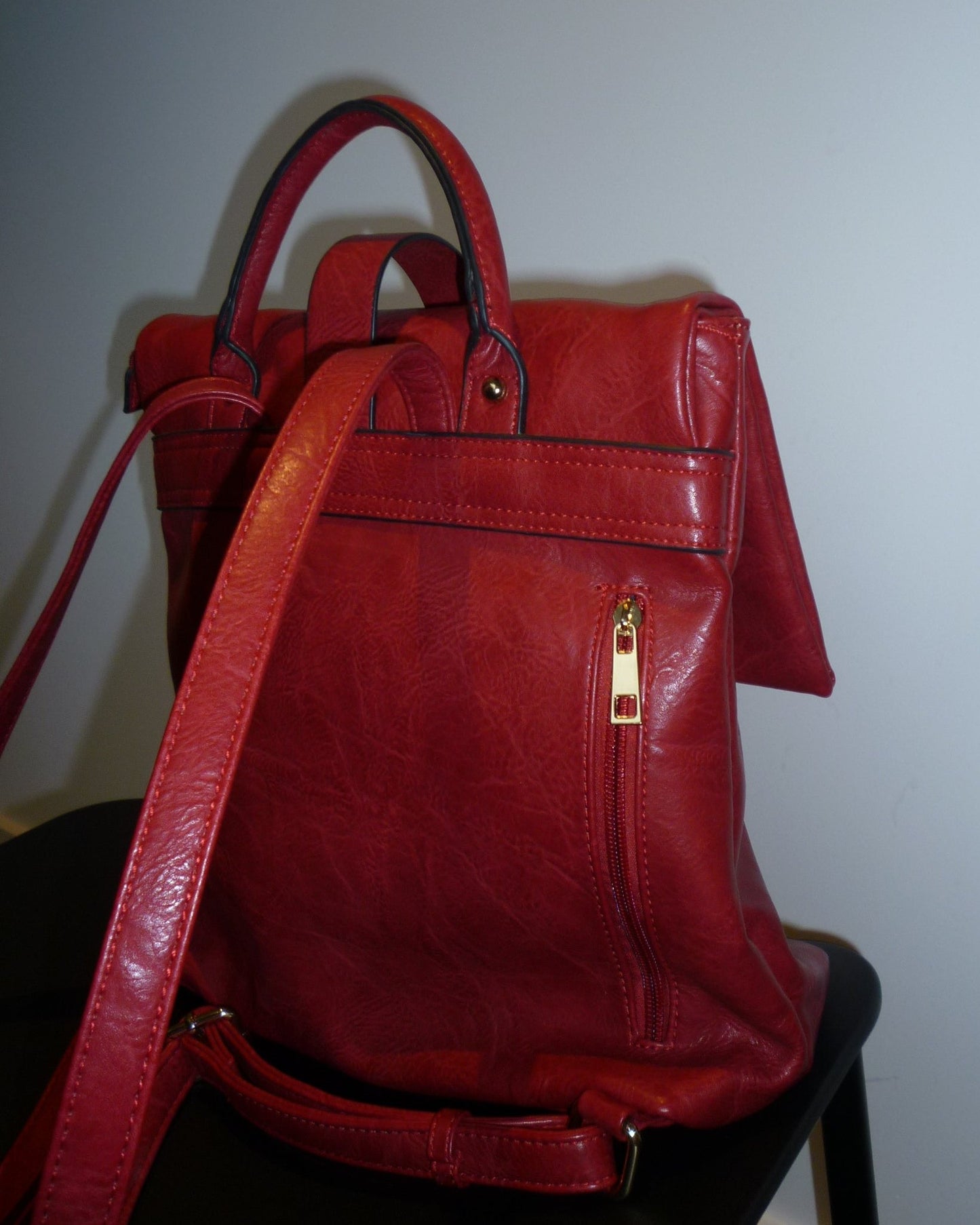Backpack - Red/Gold
