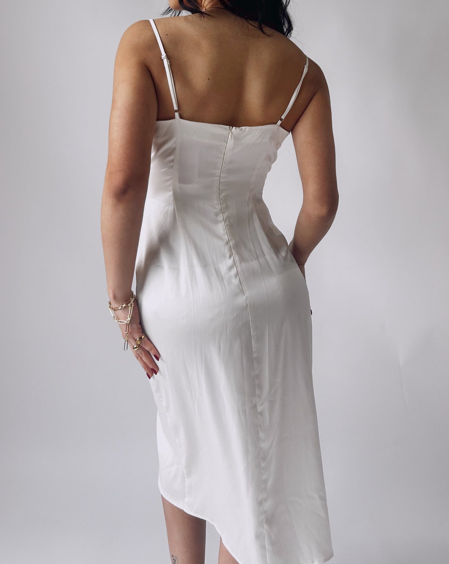 TLS Slip Dress - Champaign