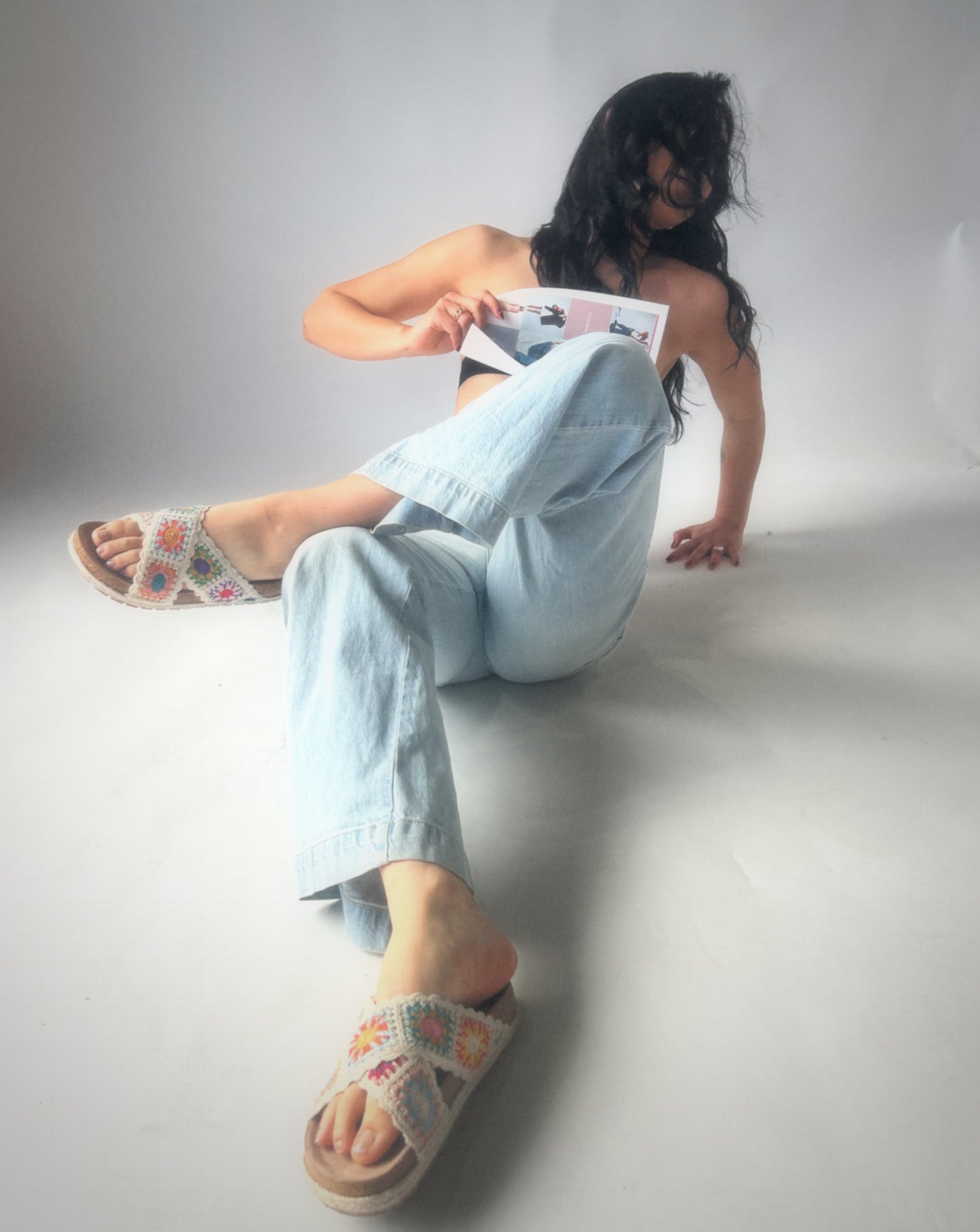 ROLLAS Wide Leg Denim