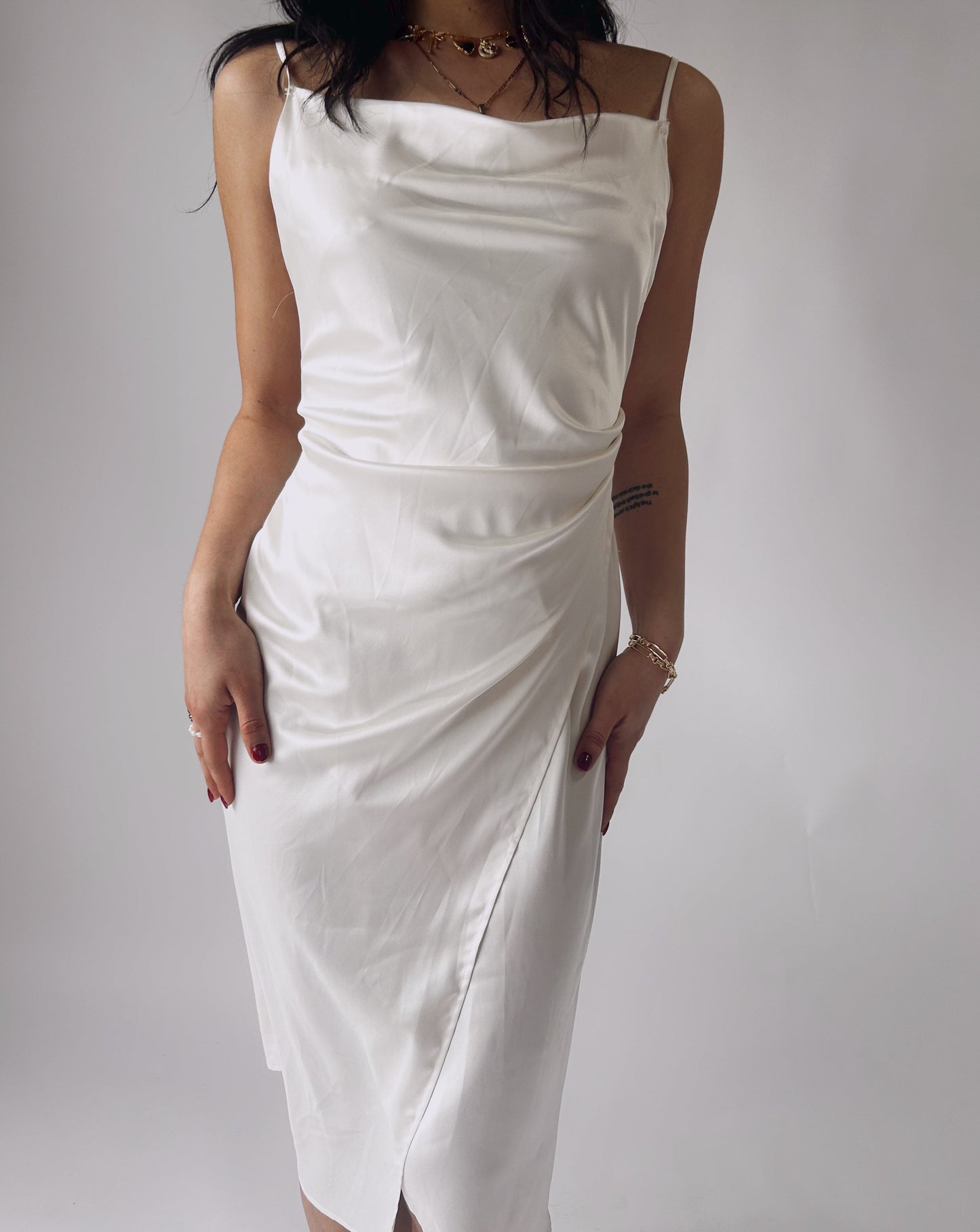 TLS Slip Dress - Champaign