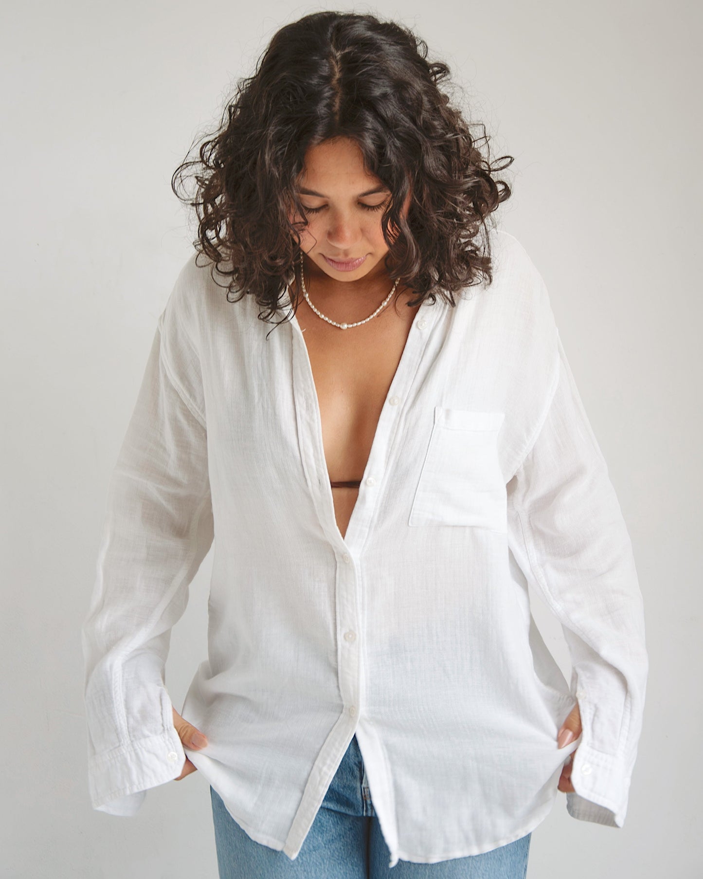 Community Clothing Button Down - White