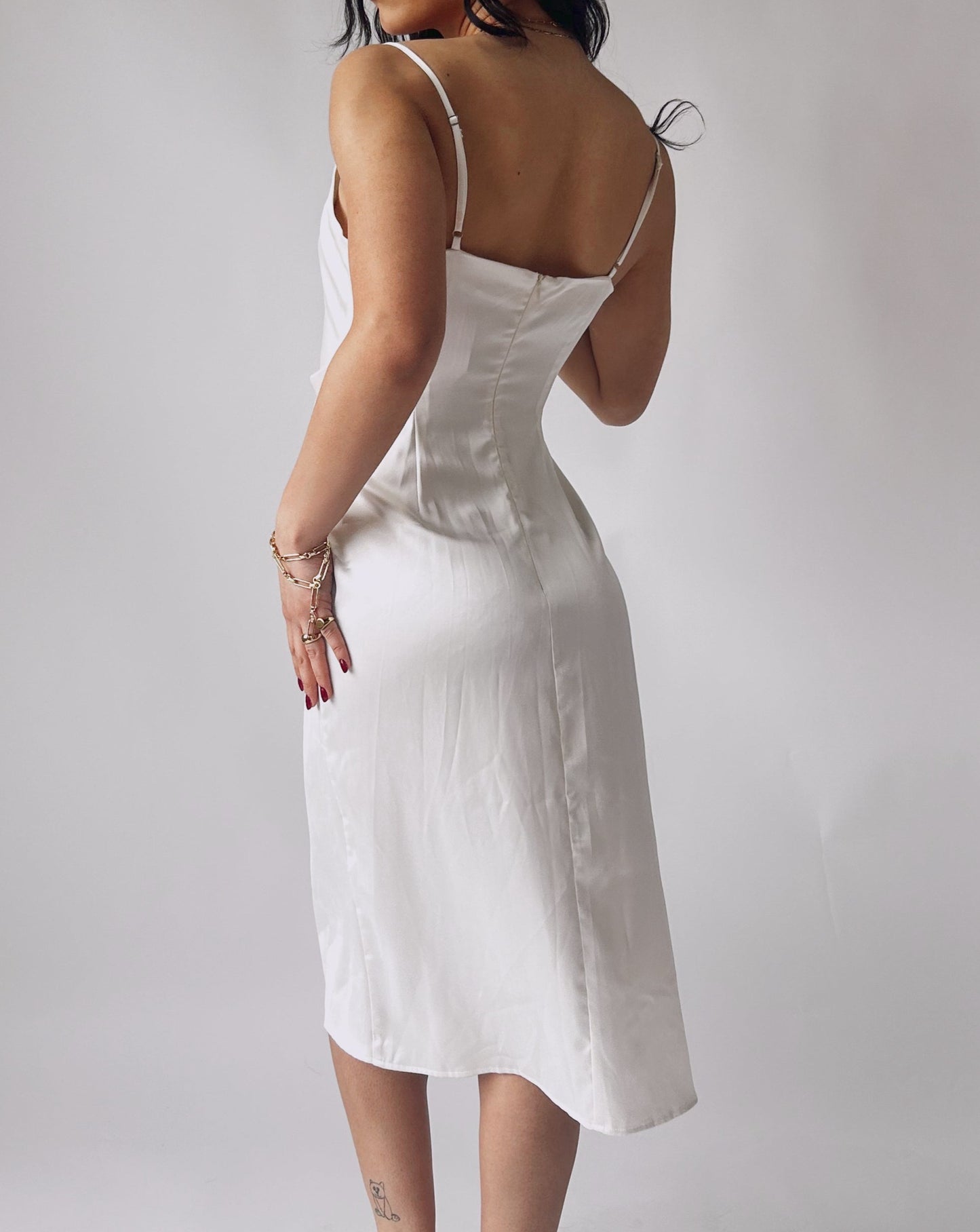 TLS Slip Dress - Champaign