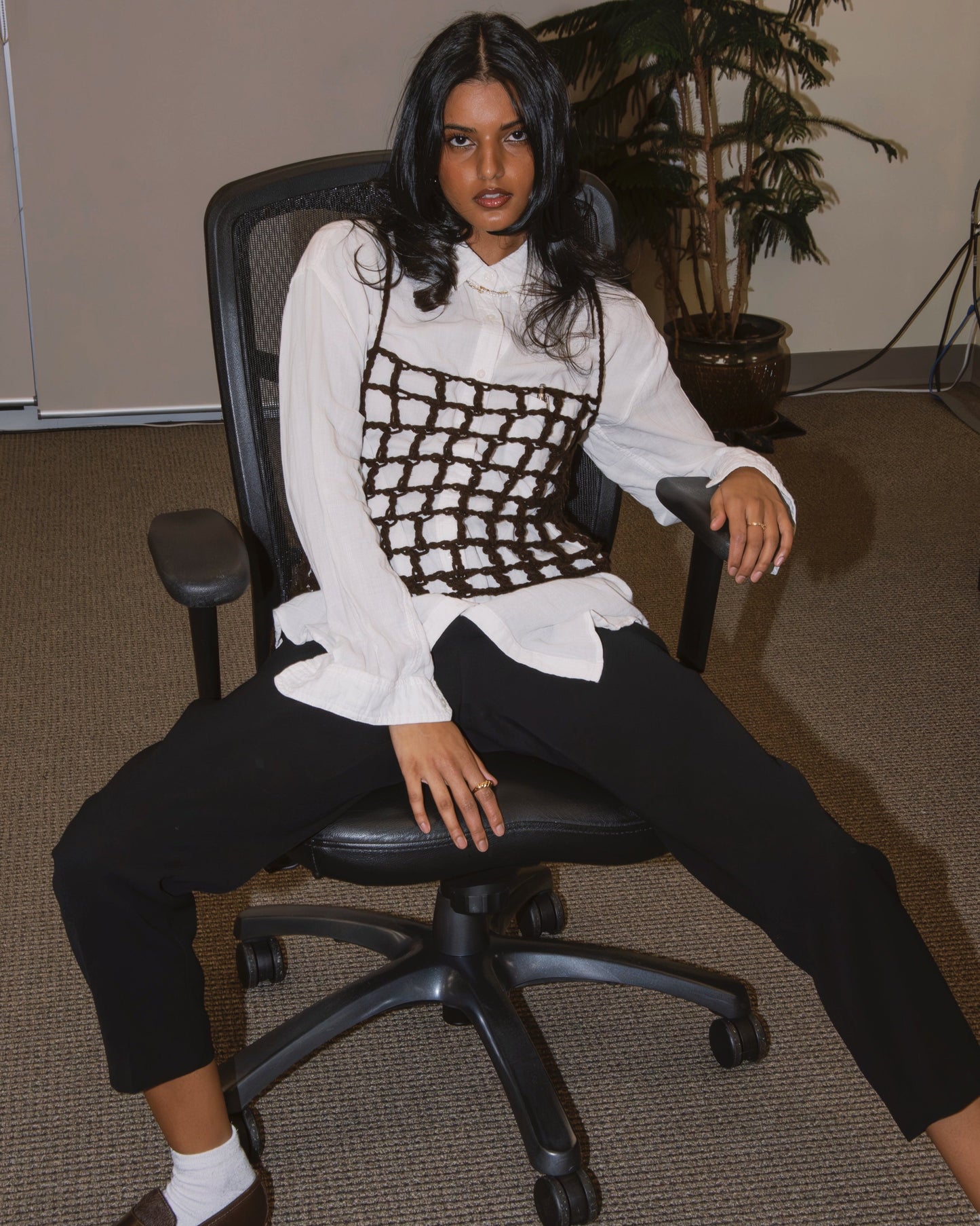 Knit Top - Brown