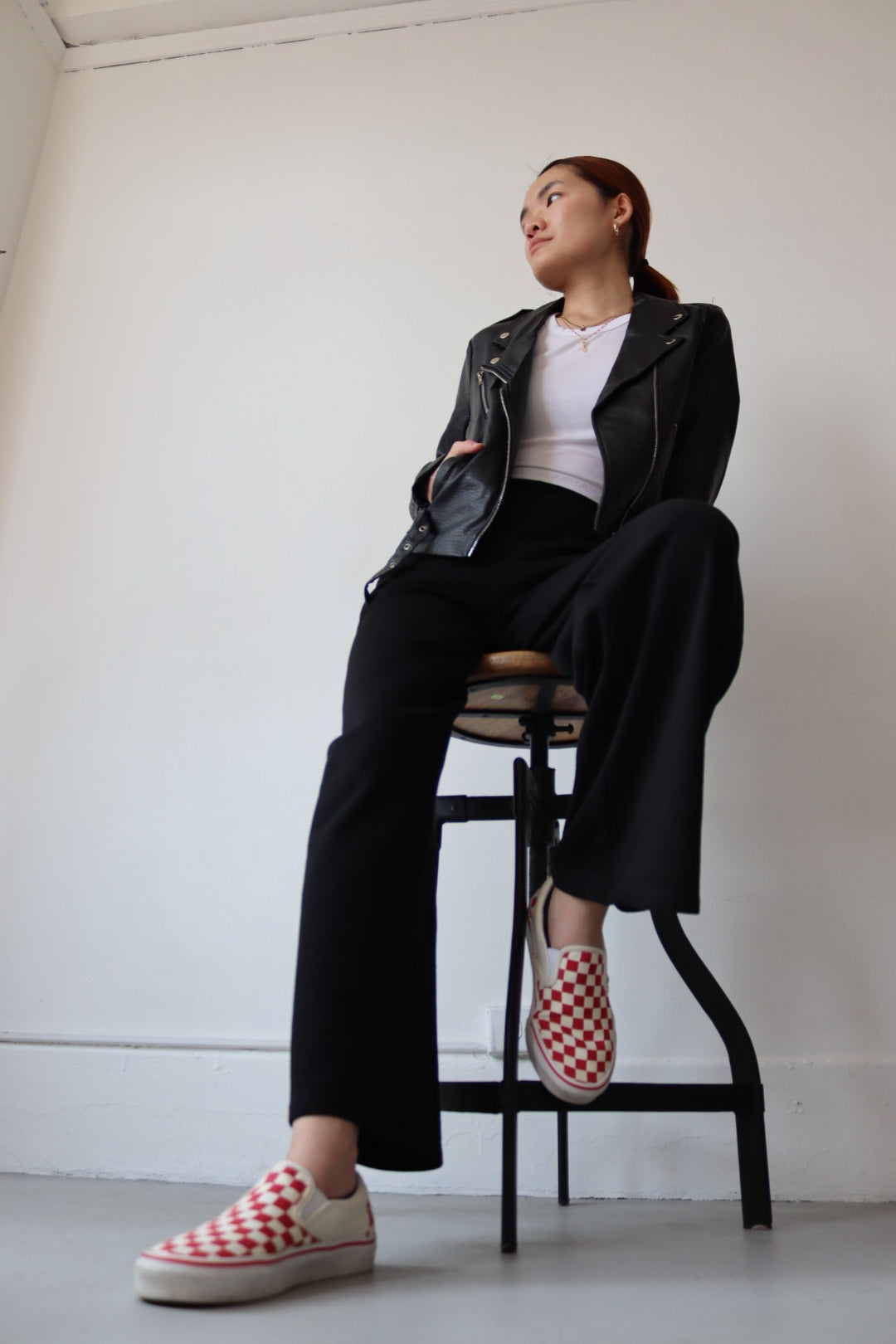 Brunette The Label “Brunette” Leather Jacket