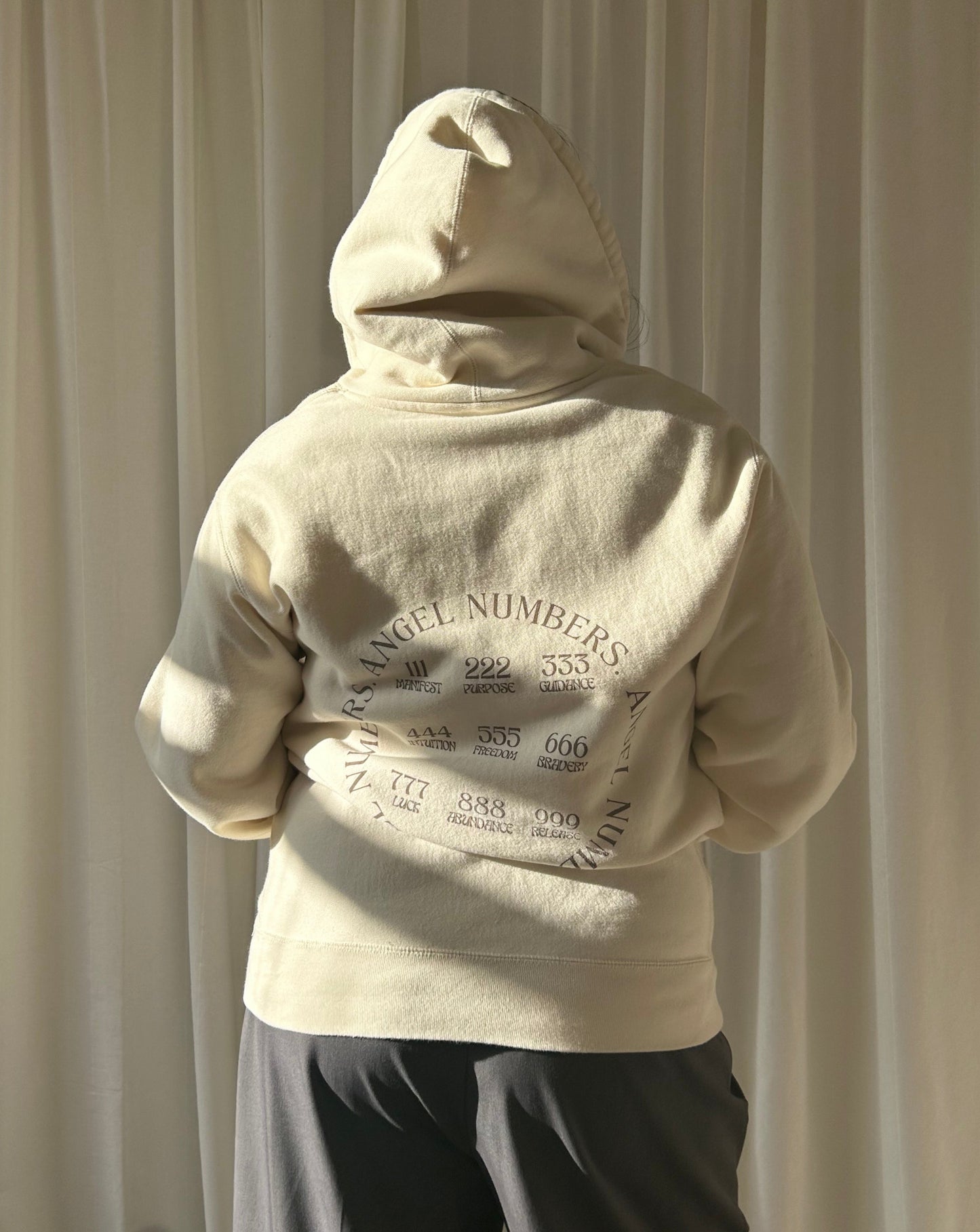 Angels In Charge Hoodie - Cream