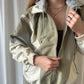 Sport Jacket + Cargo Pants Set - Green/Grey