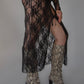 Kenneth Cole Knee High Boots - Snake Print