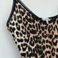 Ganni Leopard Dress - Black/Brown