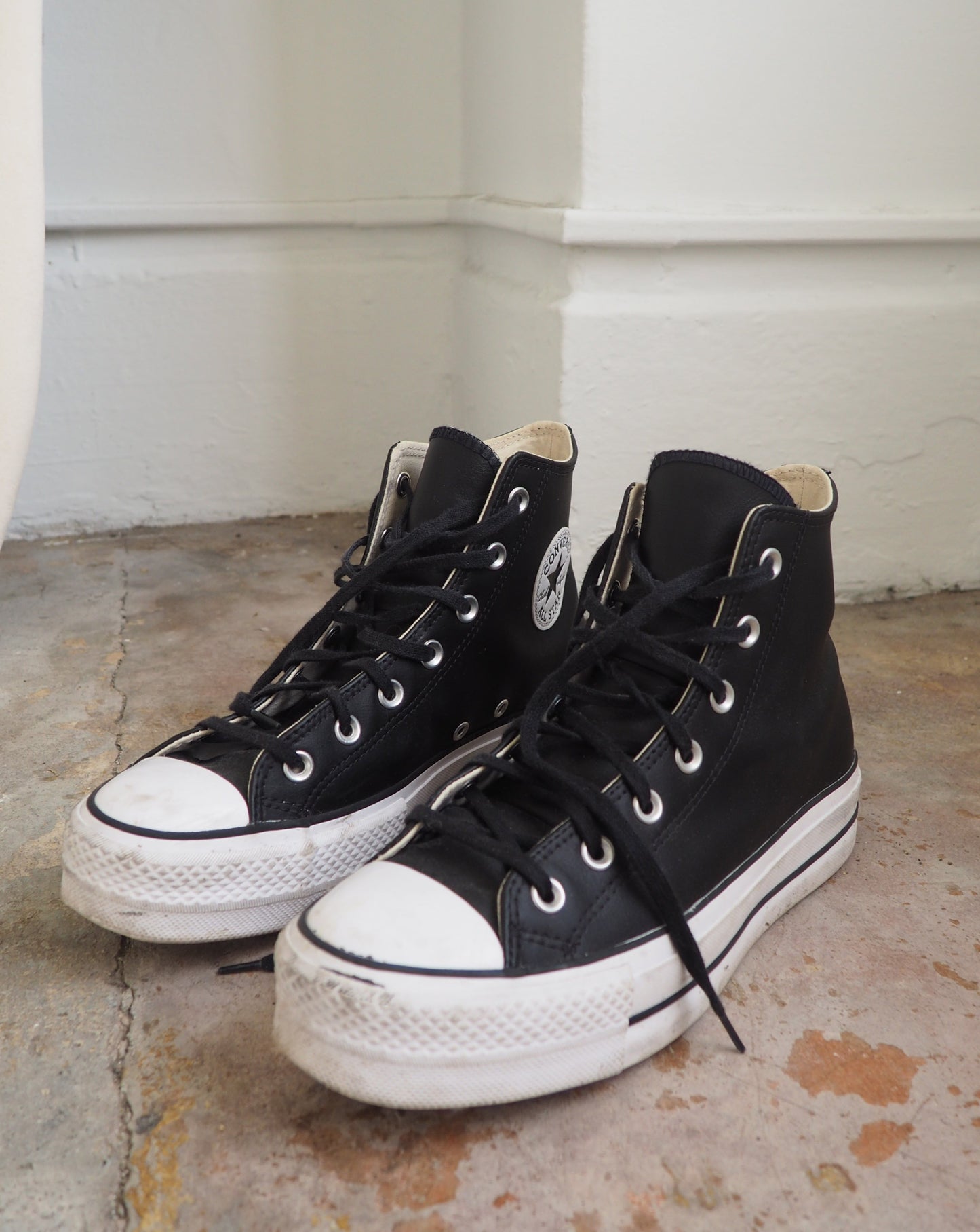 Platform Converse -Black/White