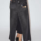 Pistola Sun & Moon Asymmetrical Jeans - Black Denim