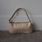 Croc Print Purse - Cream