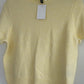 Cropped T-Shirt - Butter Yellow