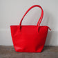 Oversized Tote Bag - Red