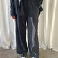 Good For Sunday Button Up & Pant Set - Black