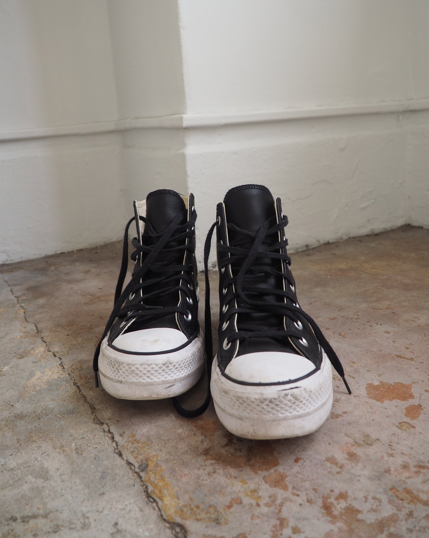 Platform Converse -Black/White