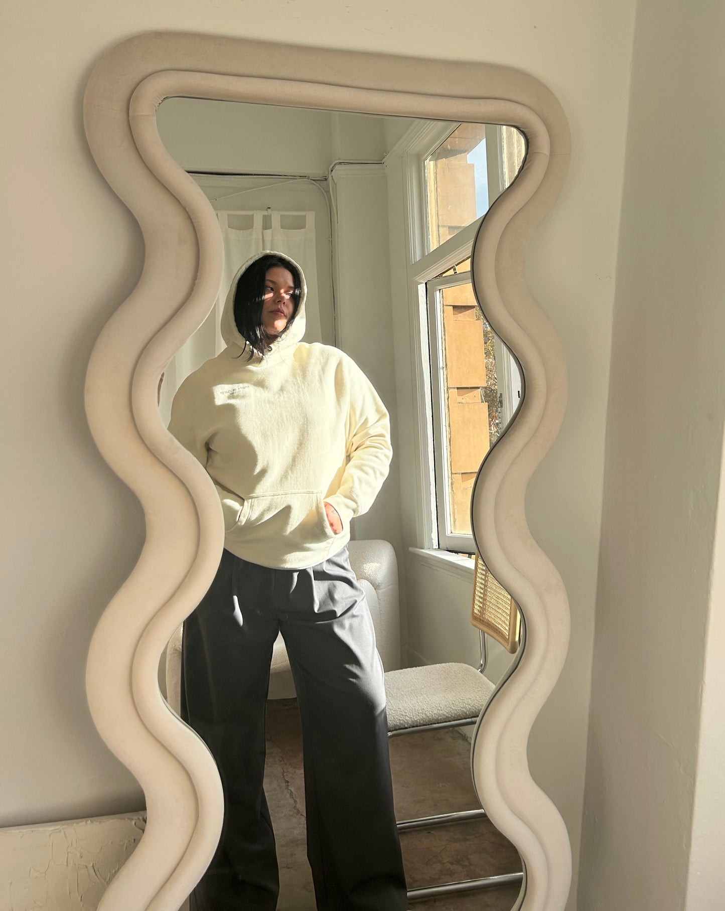 Angels In Charge Hoodie - Cream
