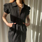 Nasty Gal Denim Dress - Black