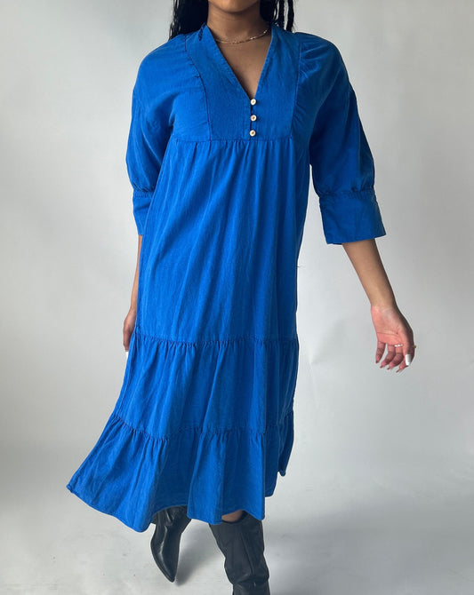 Zara Maxi Dress - Royal Blue