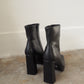 Steve Madden Platform Boots - Black