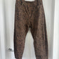 Gap Leopard Barrel Jeans - Brown/Black