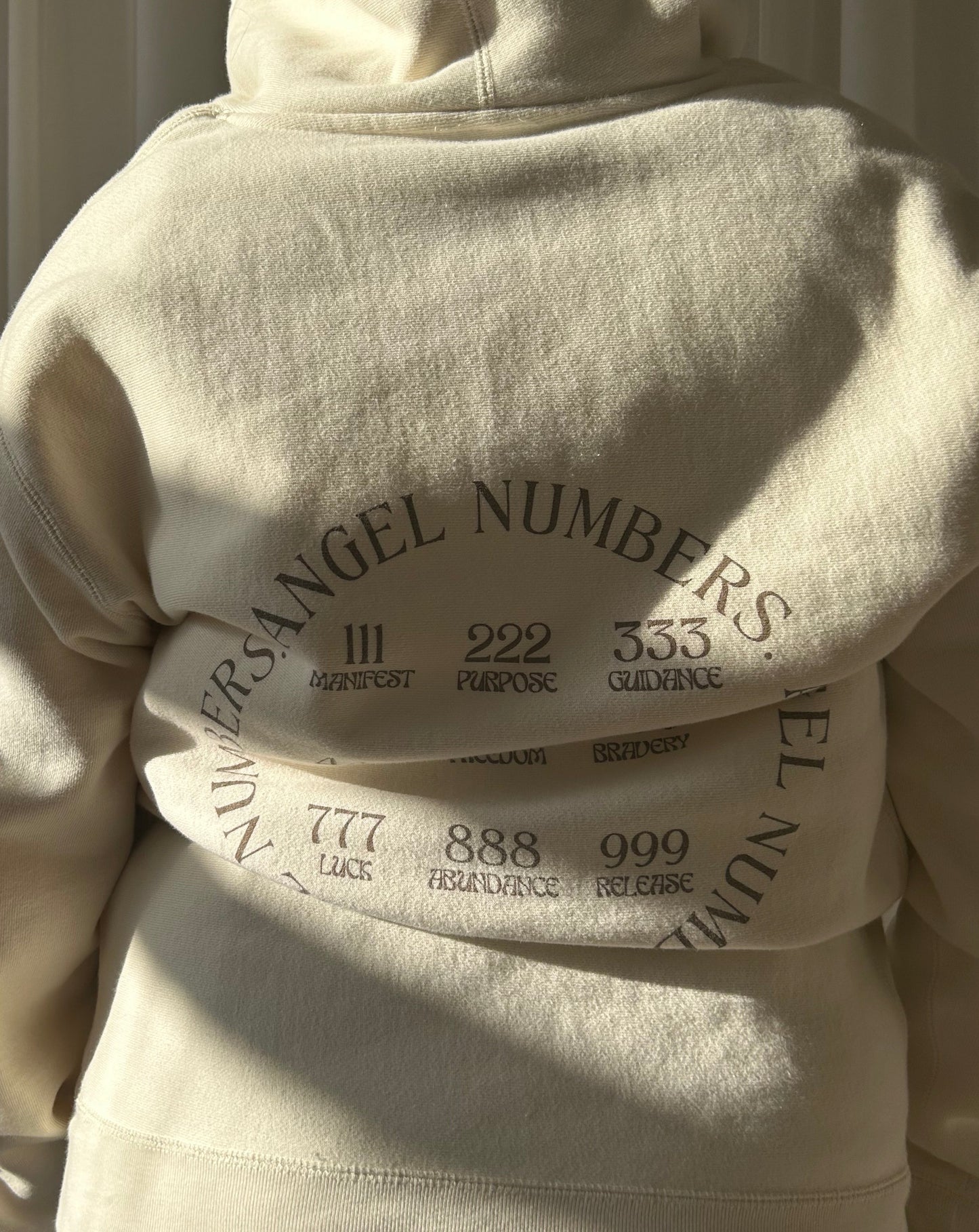 Angels In Charge Hoodie - Cream