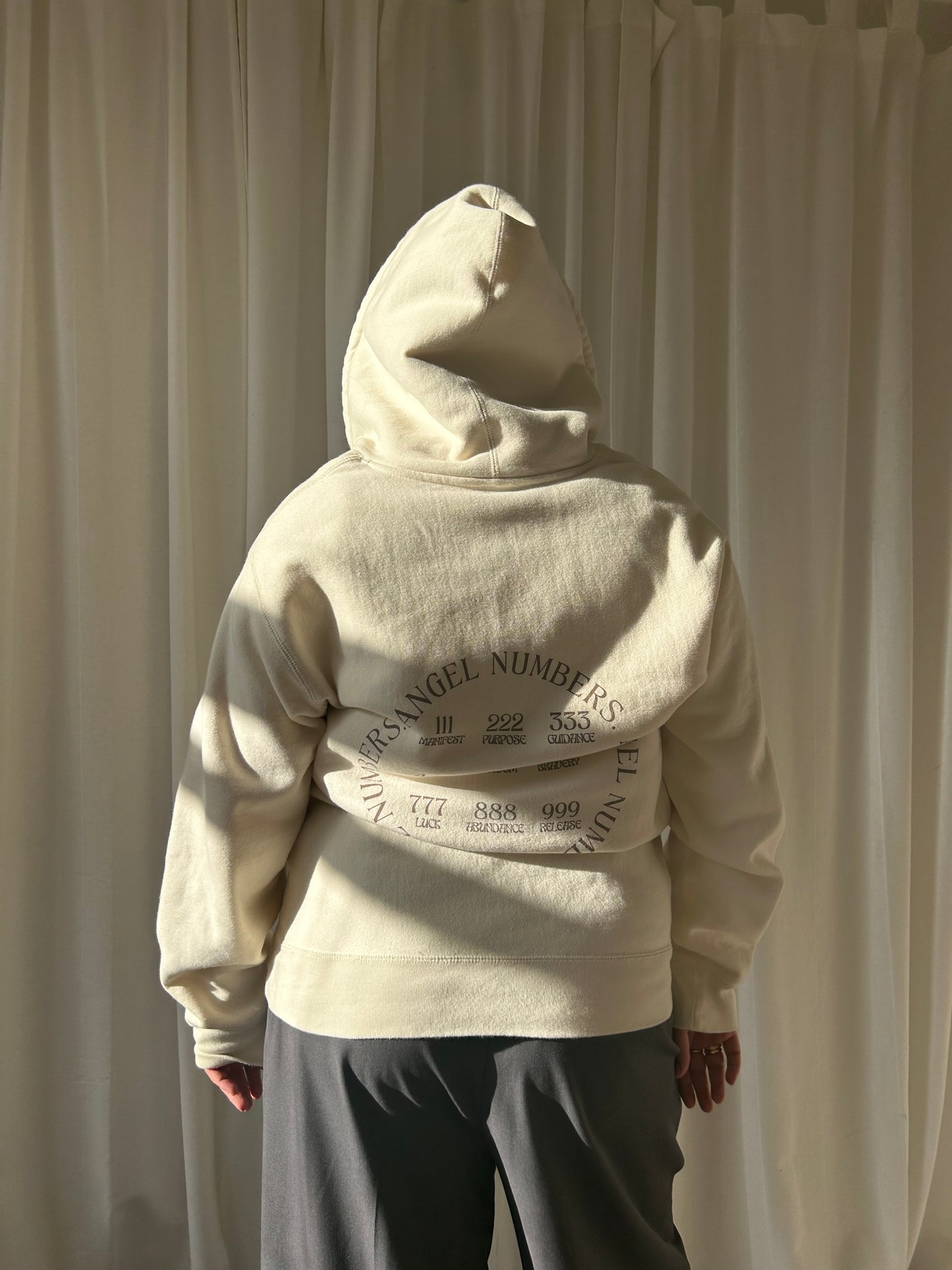 Angels In Charge Hoodie - Cream
