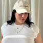 Eternal Optimist Ball Cap - Cream/Black