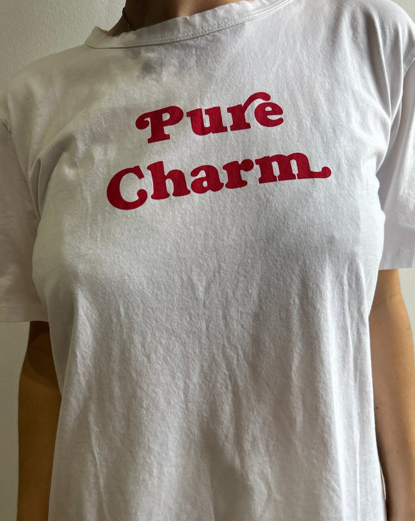 Pure charm T-Shirt - White/Red