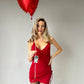 Mini Dress - Red