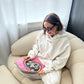 Aloura Longe Self Love Hoodie - White/Red