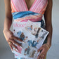 BCBGMAXAZRIA Halter Midi Dress - Multicoloured