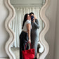 Oversized Tote Bag - Red